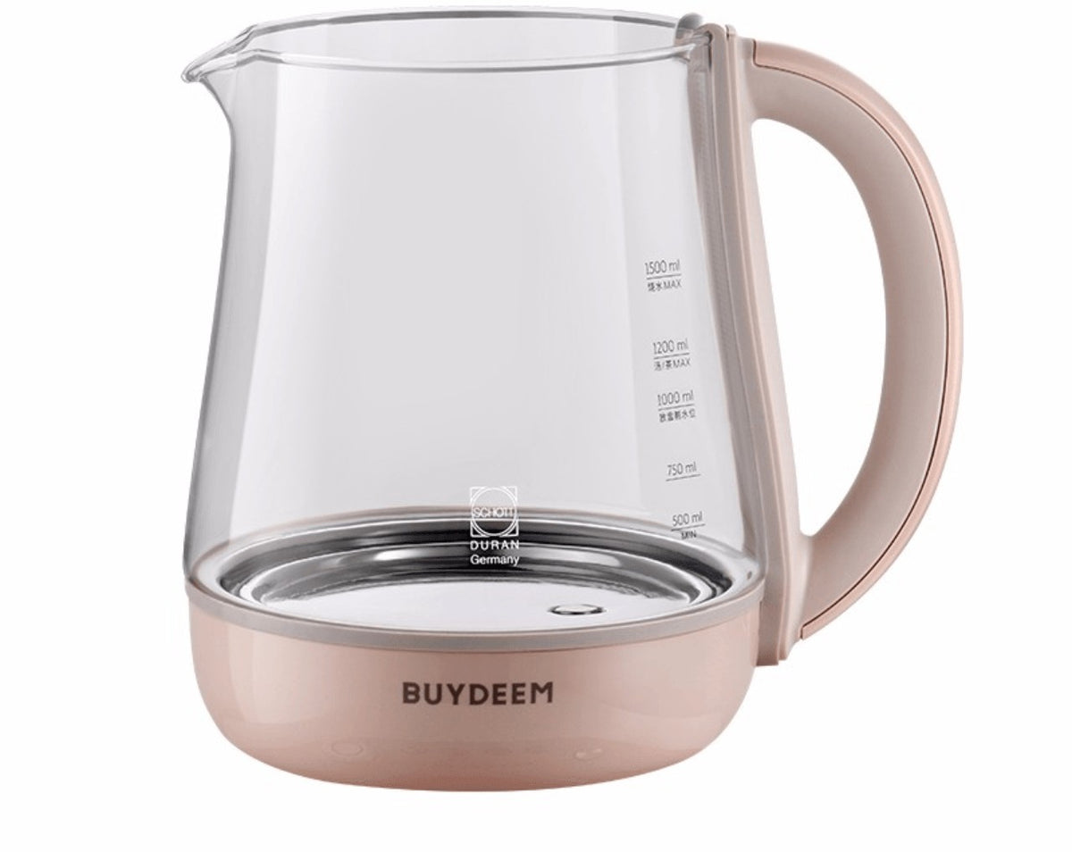 BUYDEEM K2693] Kettle Cooker, Pink, 1.5 Liter