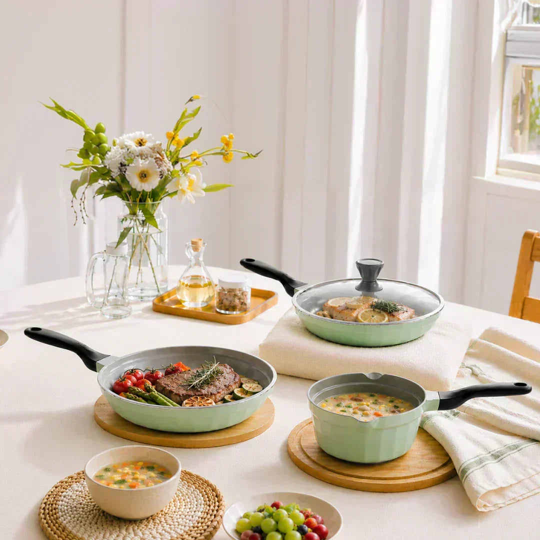 Healthy Nonstick, Beautifully Made: Meet the Ceramic Nonstick Cookware Collection