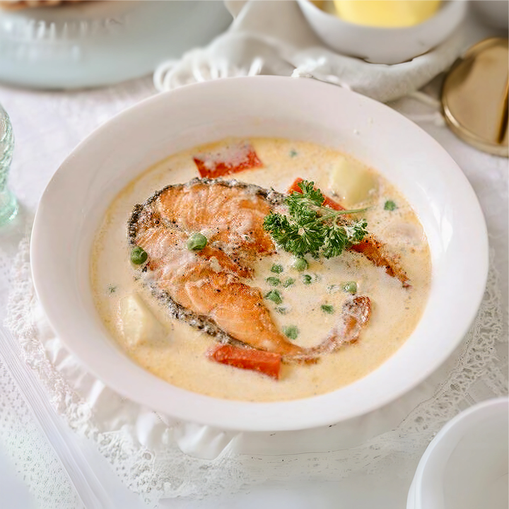 Creamy Salmon Chowder
