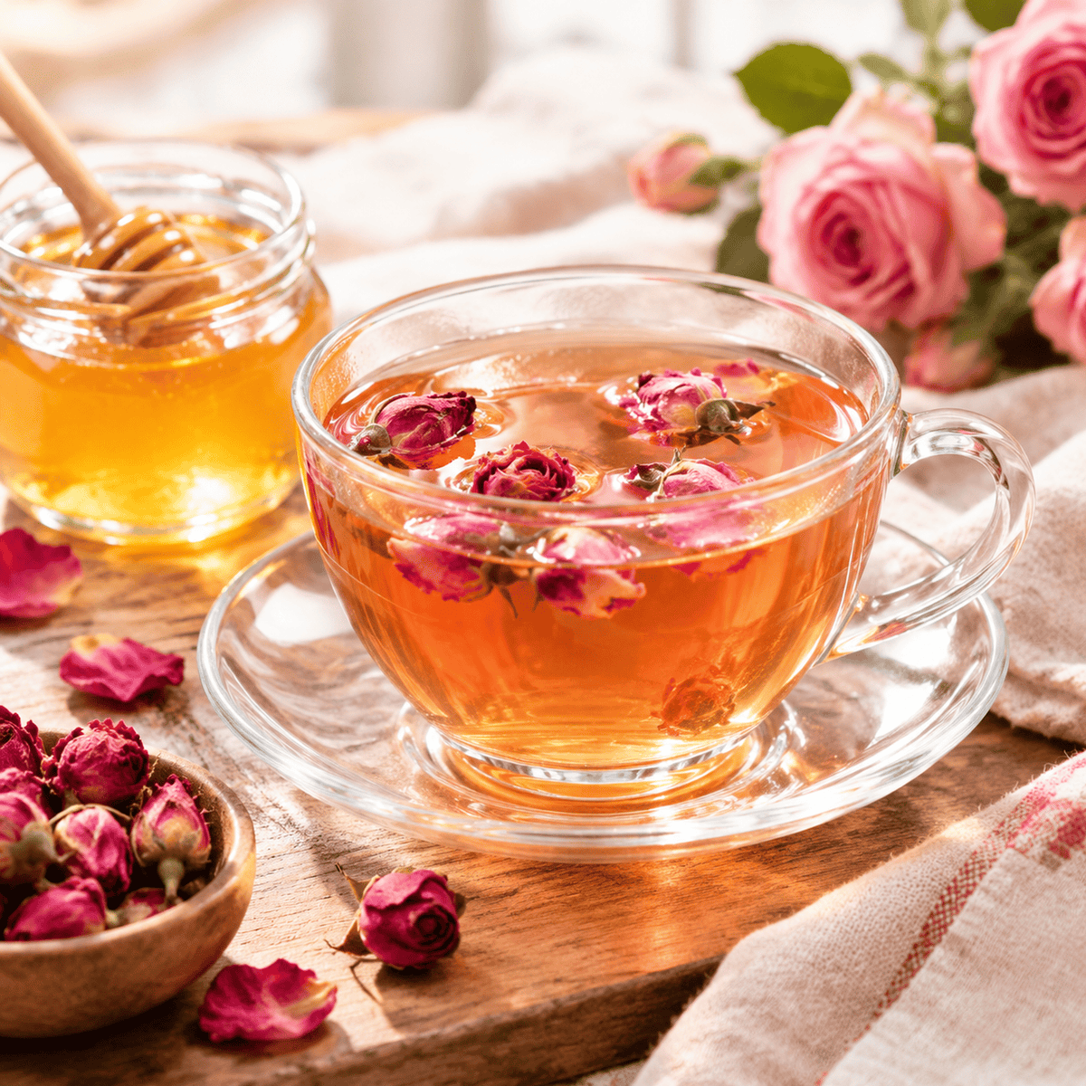 Rose Honey Tea