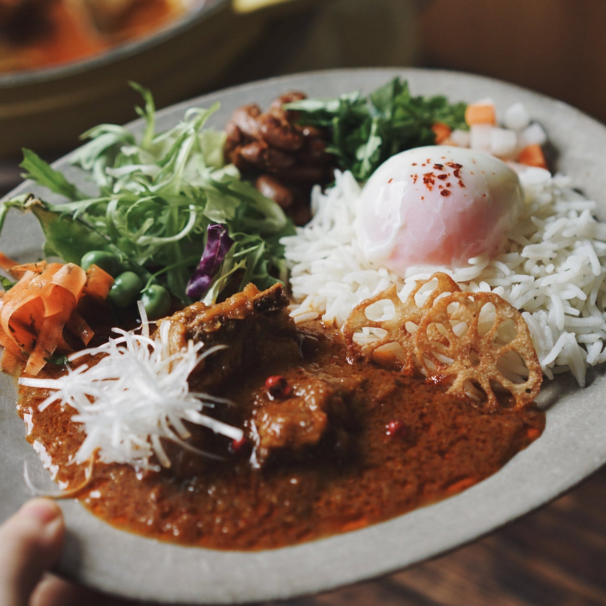 Spiced Lamb Masala with Fluffy Rice