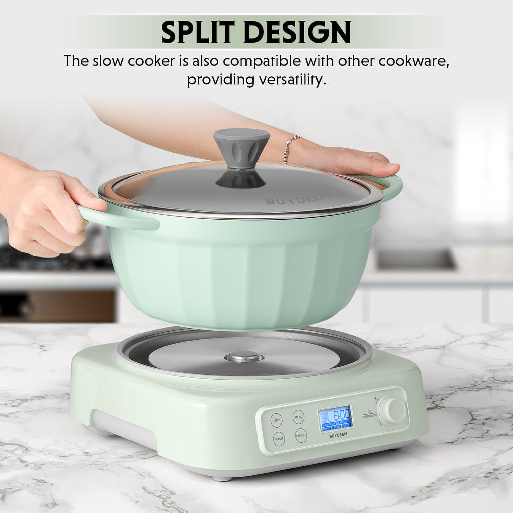 (OPEN BOX) Slow Cooker with Nonstick Stockpot