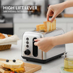 DT420 Retro 2-Slice Metal Toaster