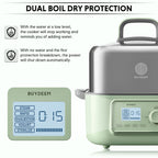 G67 Electric Food Steamer, 7.4QT