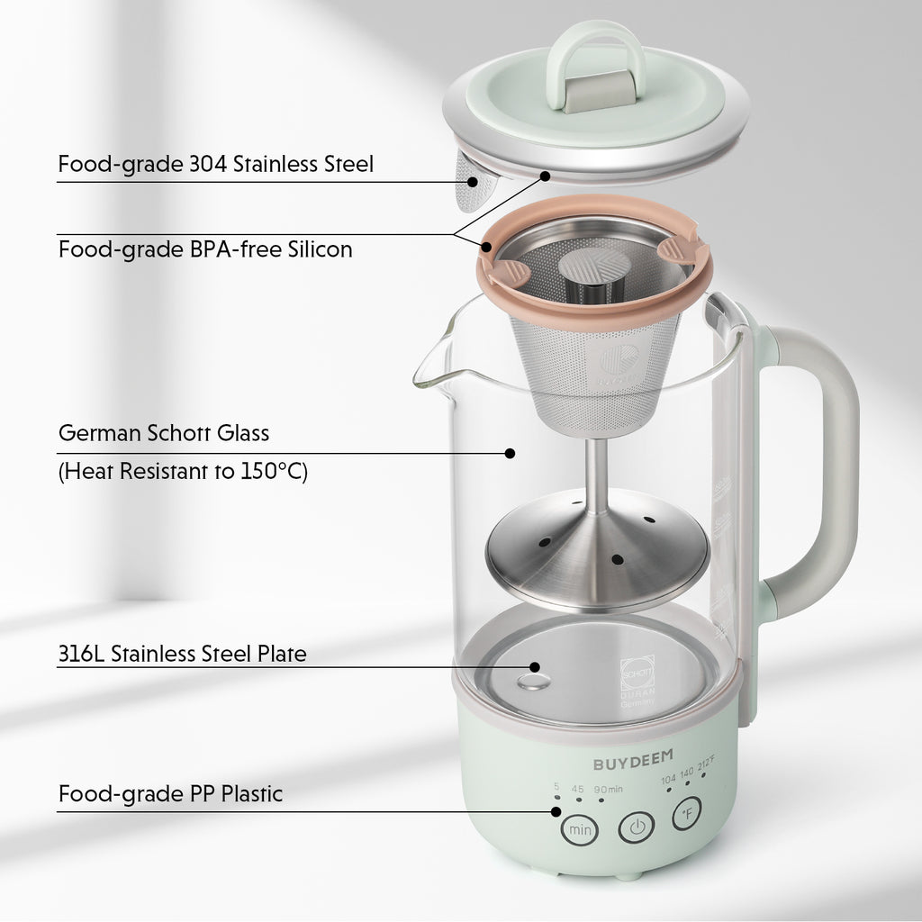 K32 Mini Multi-function Beverage Maker with  Brewing Basket - Bundle Offer
