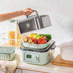 (OPEN BOX) G67 Electric Food Steamer, 7.4QT