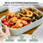 G67 Electric Food Steamer with Ceramic Lunch Box - Bundle Offer