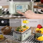 G563 Electric Food Steamer 5.3QT (Stew Pots Included)