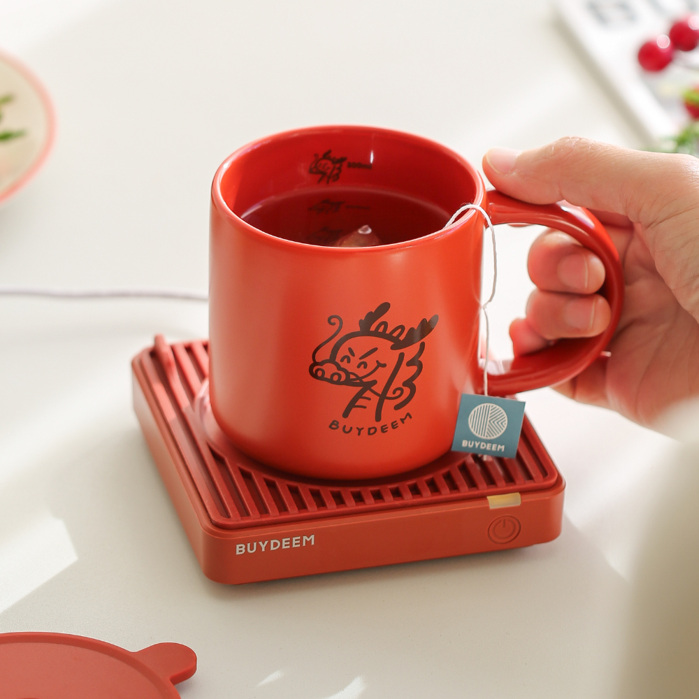 Automatic Digital 2-slice Toaster & Ceramic Mug 350ml - Koi Red Bundle Offer