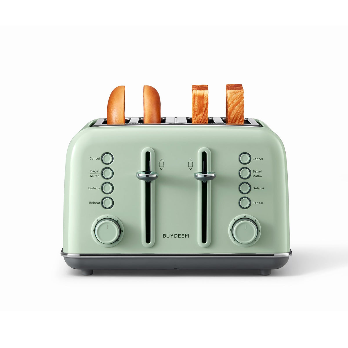 4-Slice Retro Toaster Extra Wide