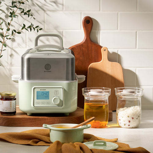 G563 Electric Food Steamer 5.3QT (Stew Pots Included)