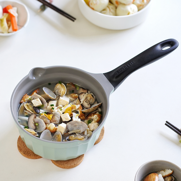 Ceramic Nonstick Saucepan, 1.9QT