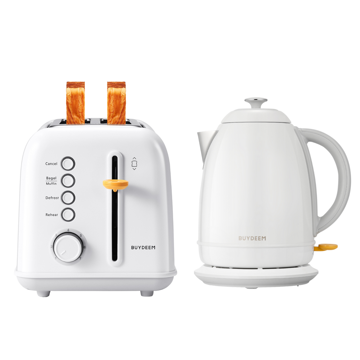 2-Slice Toaster with Electric Kettle