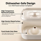 Waterless Ceramic Steam Pot, 3QT