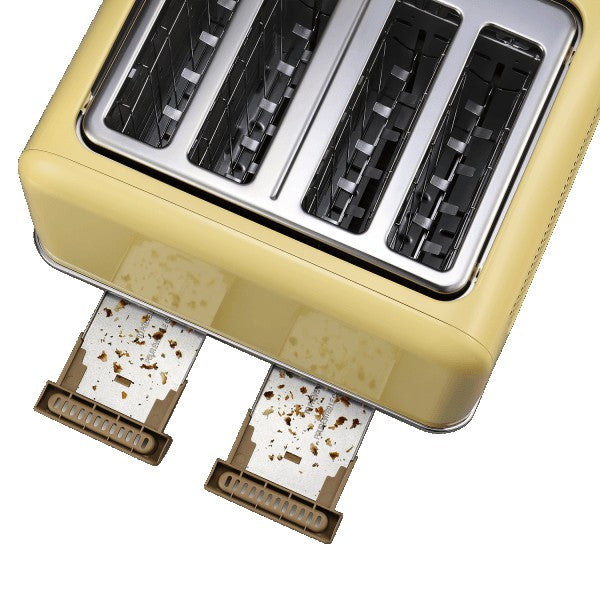 (OPEN BOX) Retro 4-Slice Metal Toaster