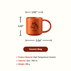 Year of the Horse Limited Edition - Ceramic Mug 12oz/ 350ml