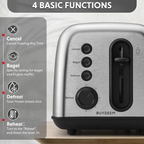 DT420 Retro 2-Slice Metal Toaster