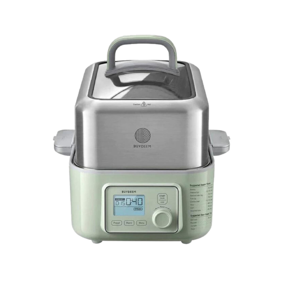 G553 Electric Food Steamer, 5.3QT (Stew Pots Not Included)