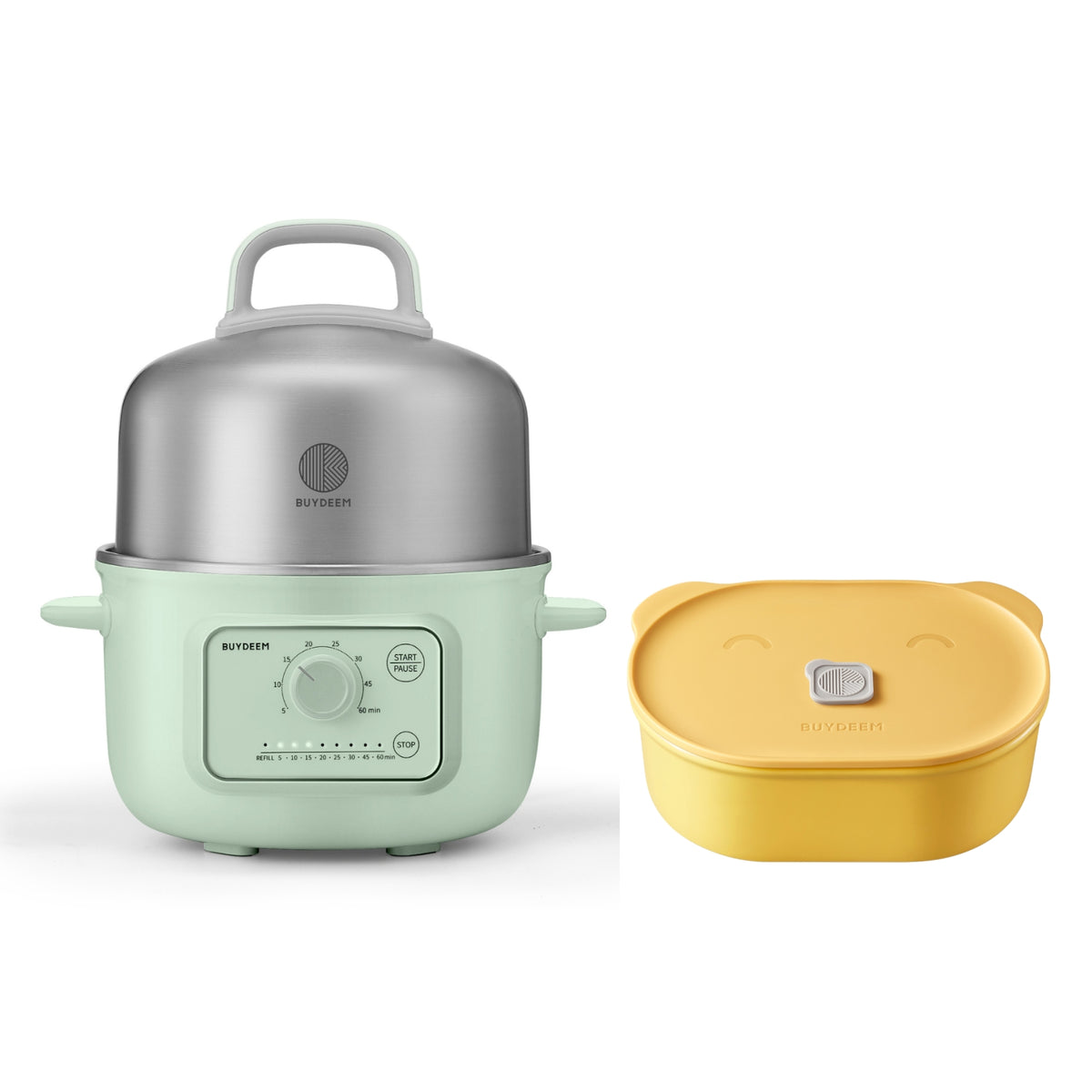G32 Mini Electric Food Steamer with Ceramic Lunch Box - Bundle Offer