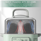 G52 Electric Food Steamer, 5.3QT