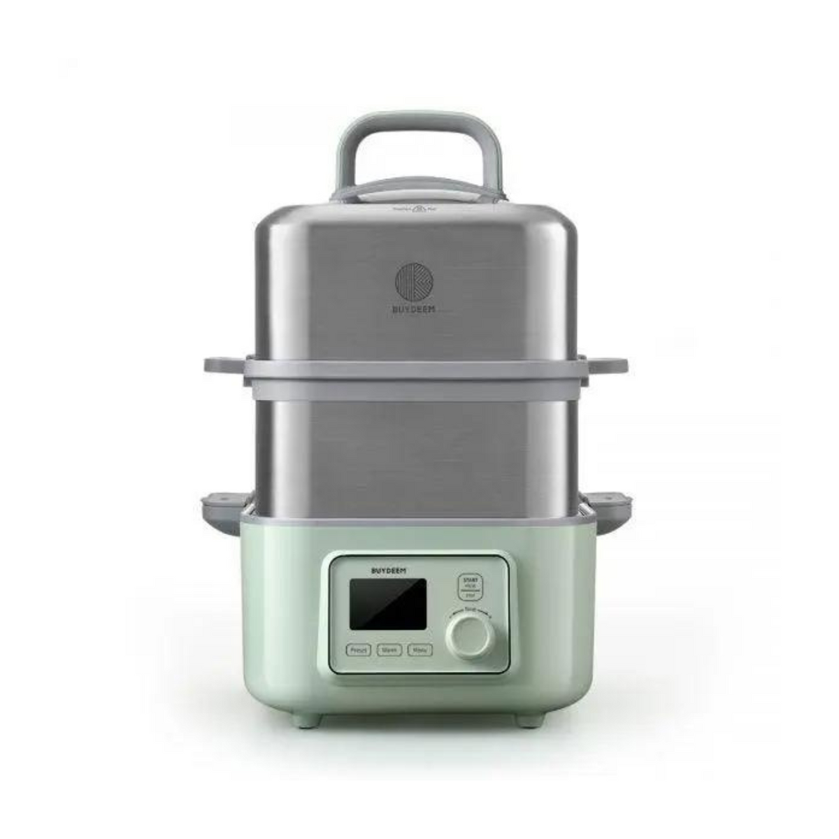 G563 Two-Tier Food Steamer (Stew Pots Included), 10.6QT