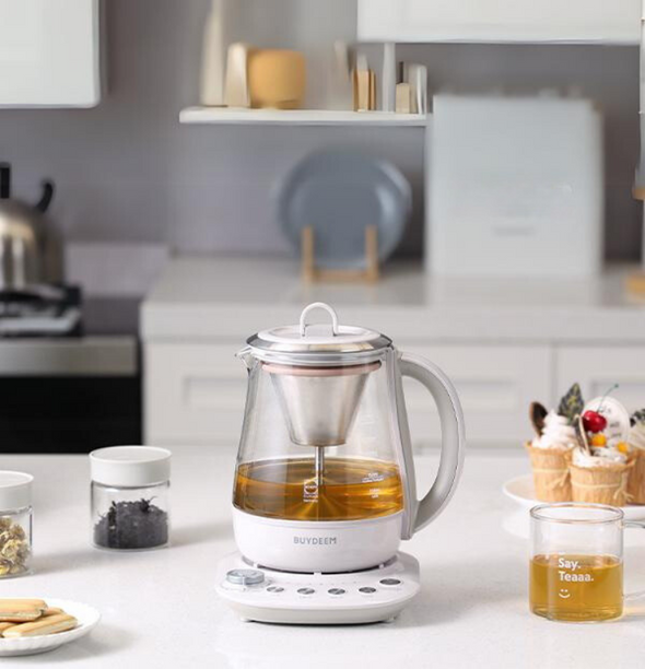 K156 Multi-function Tea Maker 1.5L, Oat White K156 Multi-function Tea Maker 1.5L, Oat White
