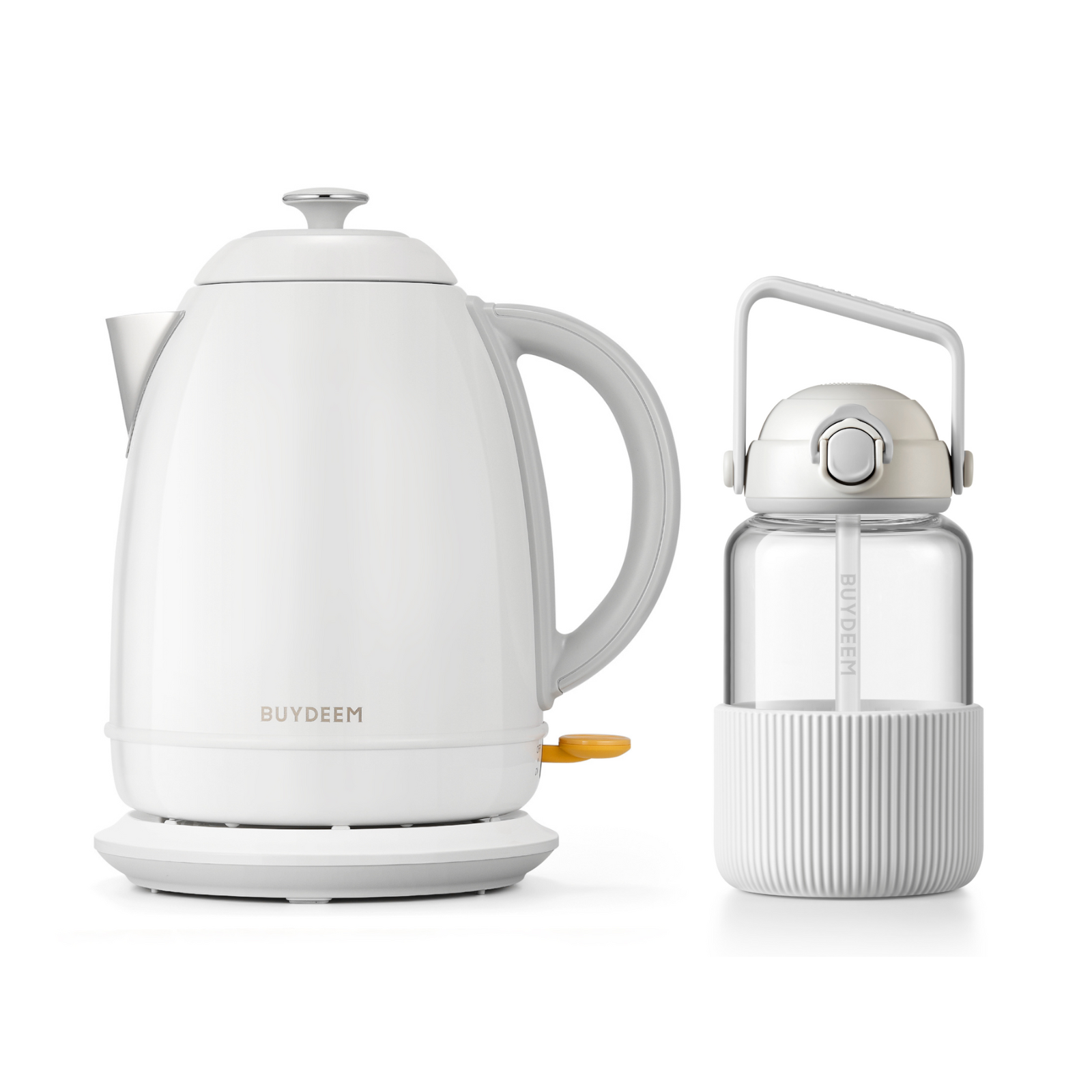 K640 Kettle with Pop-up Straw Glass Bottle Bundle Offer