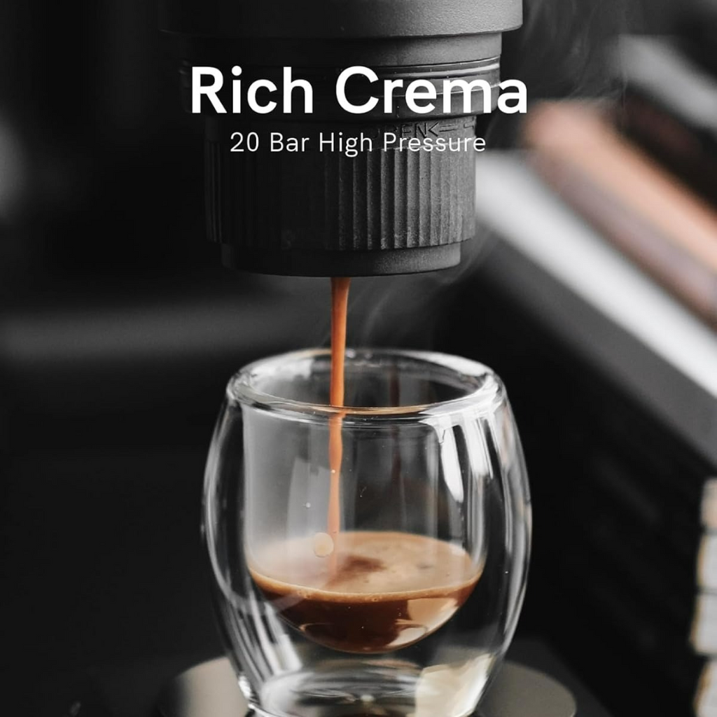 Portable Electric Espresso Machine & Coffee Maker