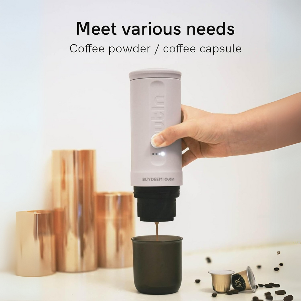 Portable Electric Espresso Machine & Coffee Maker