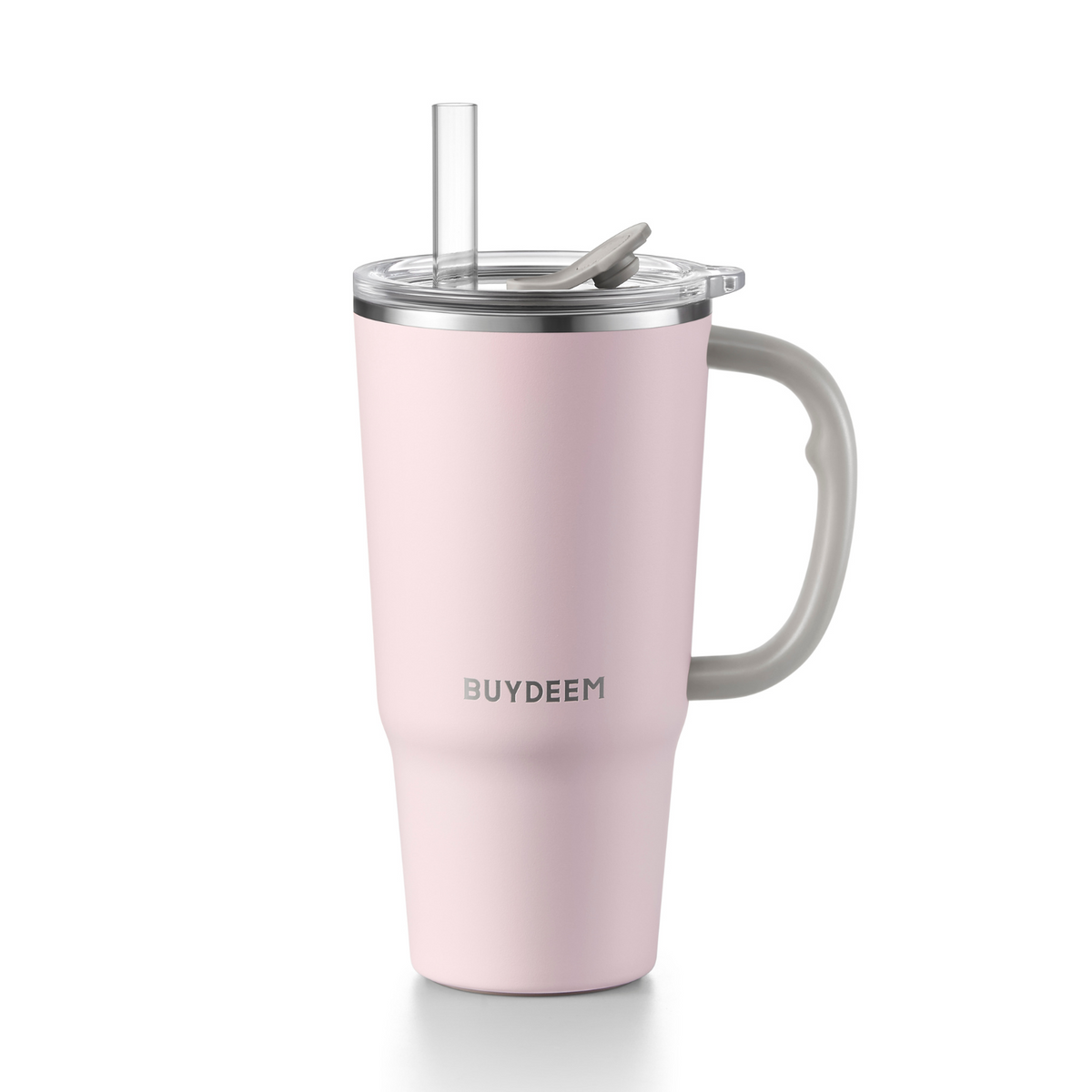 Vacuum Insulated Tumbler with Straw, 25oz