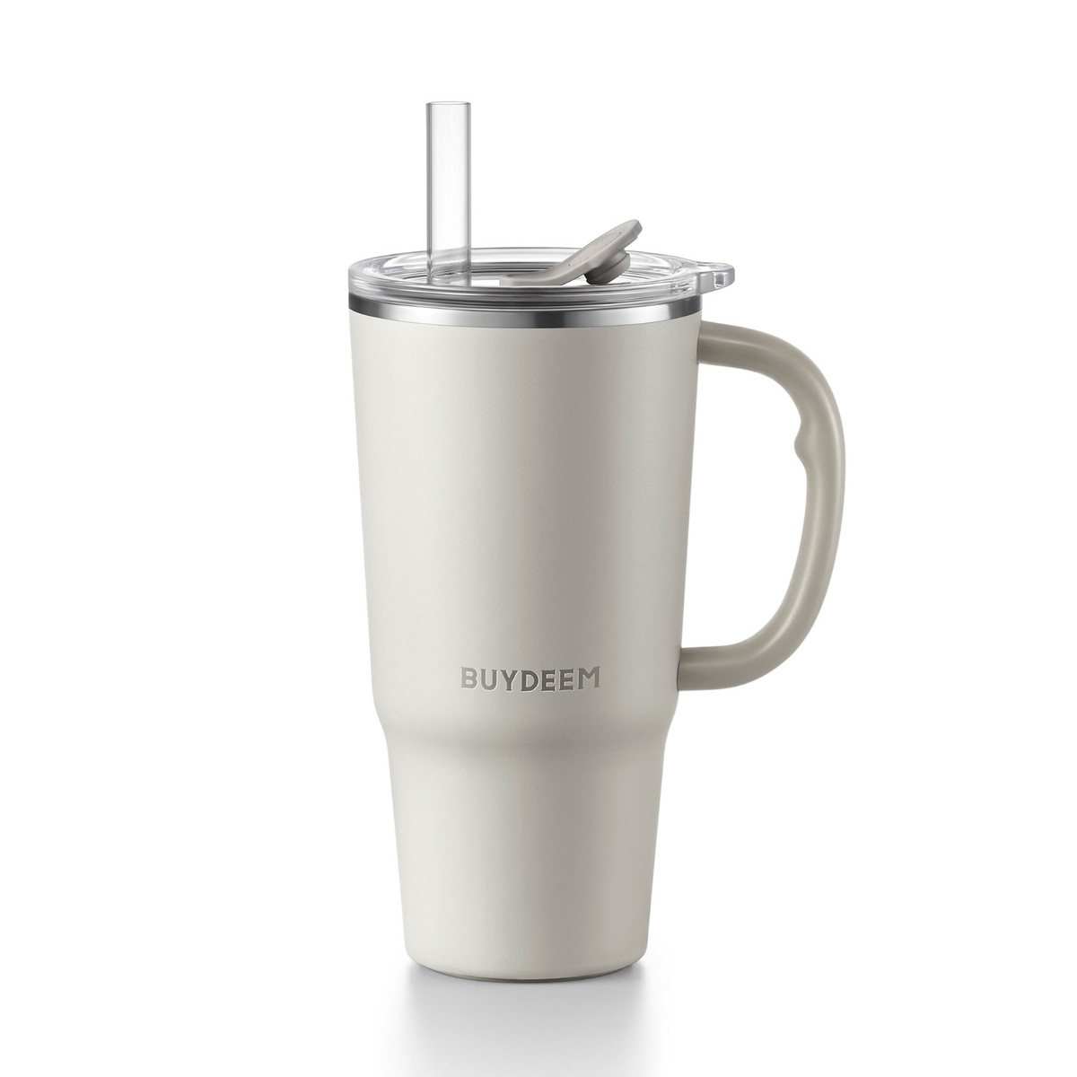 Vacuum Insulated Tumbler with Straw, 25oz