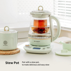 (OPEN BOX) K2763 Beverage Maker with Glass Stew Pot and Infuser, 1.5L