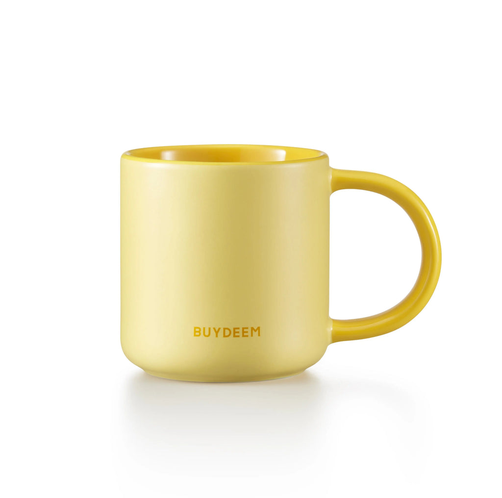 BUYDEEM CD1018 12oz Candy-coloured Ceramic Mug for Coffee and Tea BuydeemUS