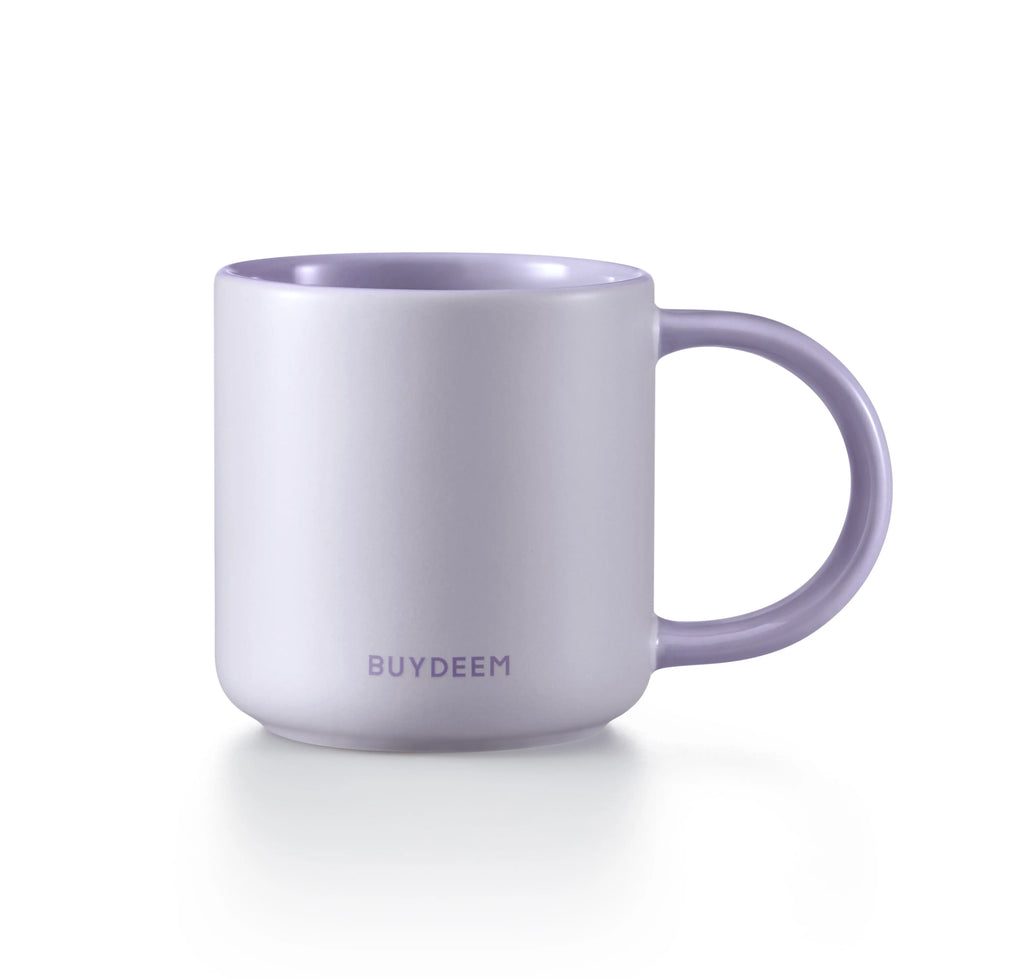 BUYDEEM CD1018 12oz Candy-coloured Ceramic Mug for Coffee and Tea BuydeemUS