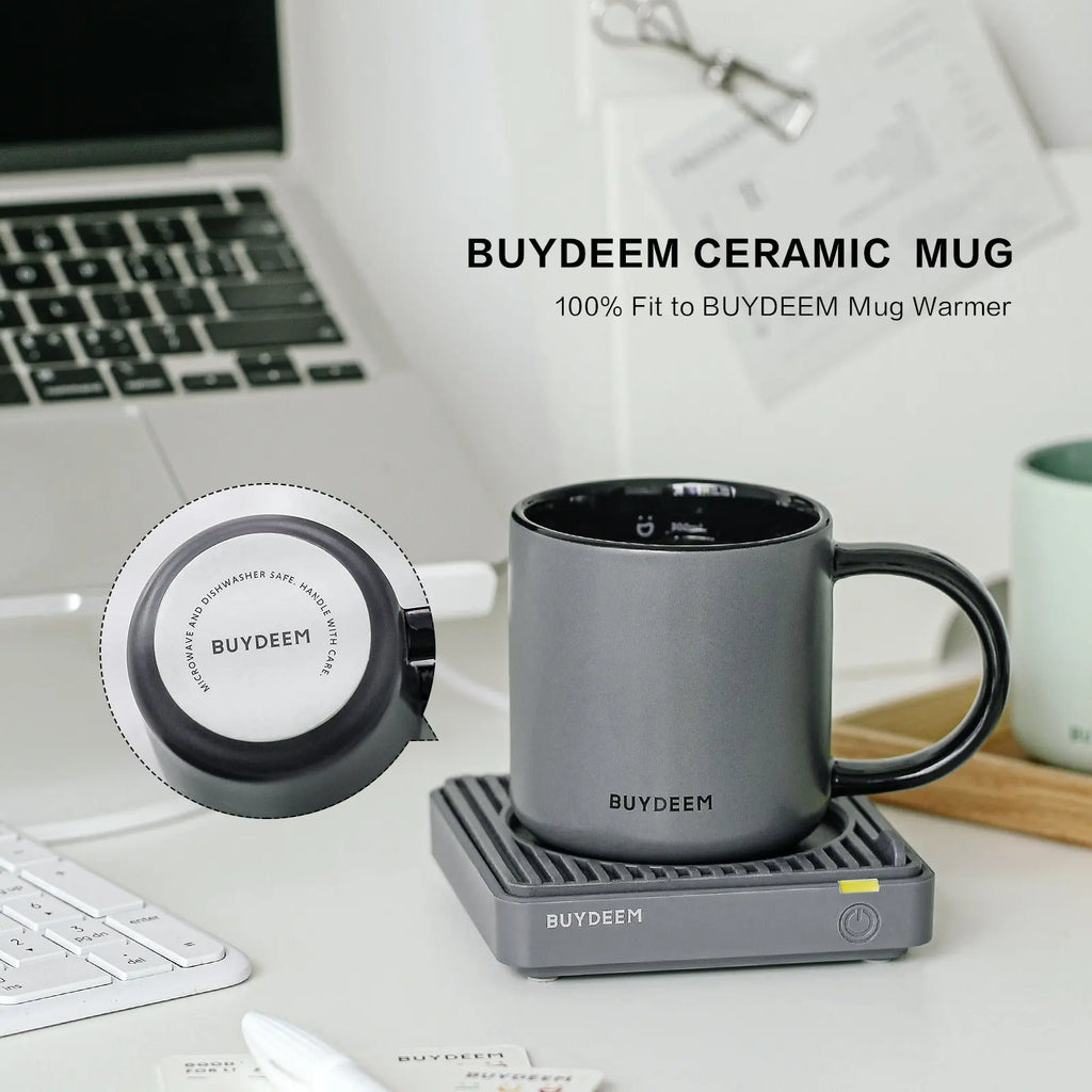 BUYDEEM CD1018 12oz Candy-coloured Ceramic Mug for Coffee and Tea BuydeemUS