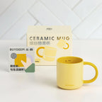 BUYDEEM CD1018 12oz Candy-coloured Ceramic Mug for Coffee and Tea BuydeemUS