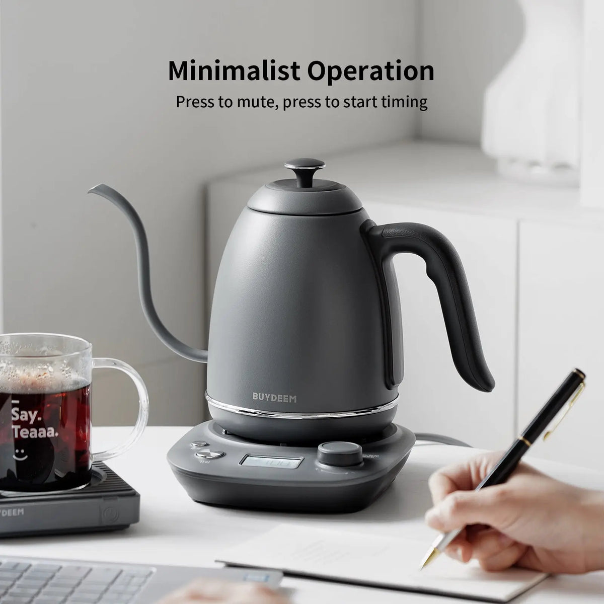 BUYDEEM Electric Gooseneck Kettle BuydeemUS