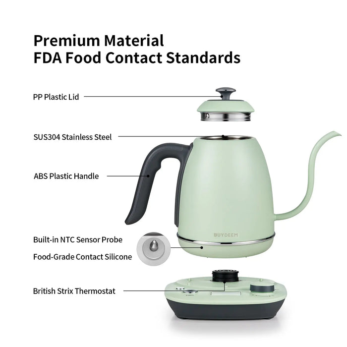 BUYDEEM Electric Gooseneck Kettle BuydeemUS