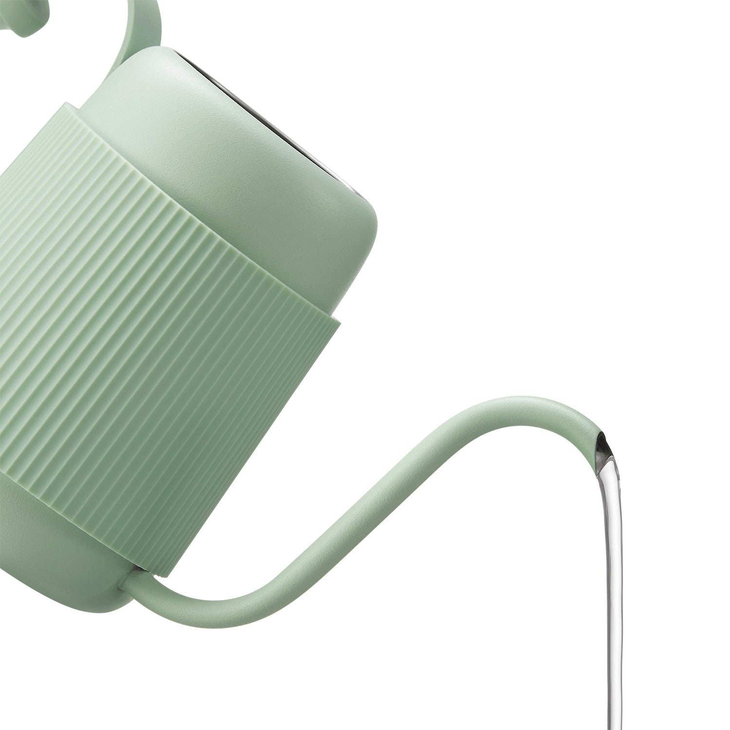Buydeem Gooseneck Electric Pour-Over Kettle, Stainless Steel Coffee Tea Kettle with Variable Temperature Control, Mint Green
